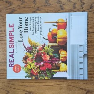 Real Simple Magazine October 2021 Love Your Home, Yummy Small-Bite Recipes